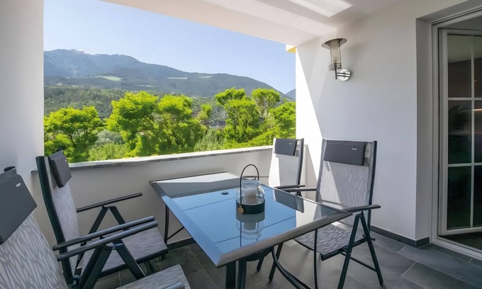 Bressanone Apartment | Apartment 'Roland' with Mountain View, Private Terrace and Wi-Fi