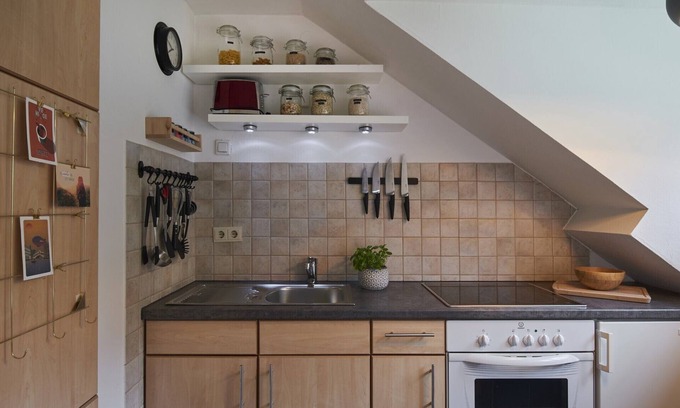 Gmain Apartment | Apartment Rosengasse 2, up to 2 people, 30sqm, terrace with garden view