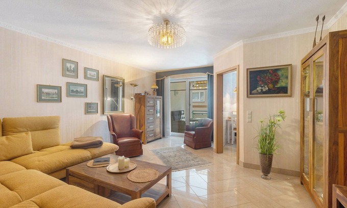 Bad Orb Apartment | Apartment 'Roswitha Am Park' with Balcony