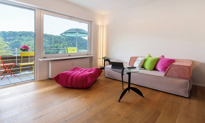 Bad Liebenzell Apartment | Apartment 'Traumblick' with Mountain View, Balcony and Wi-Fi