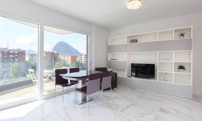Lugano Apartment | Apartment two steps from the Exhibition Center of Lugano - ROGGIA 17