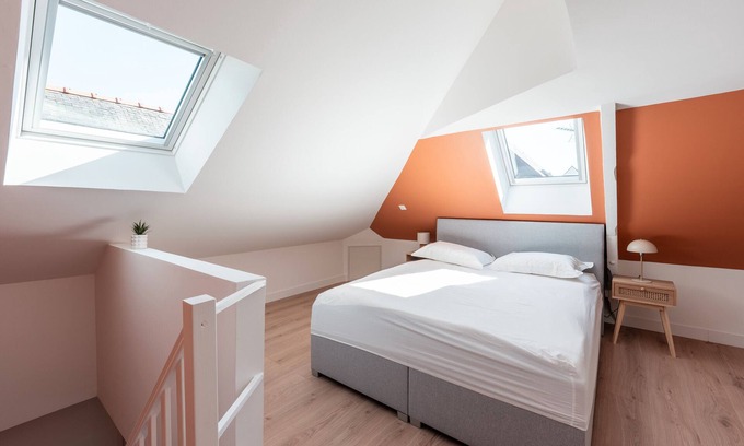 Lorient Apartment | Apartment 'Villeneuve - 4 Pers' with Wi-Fi - Breizh key