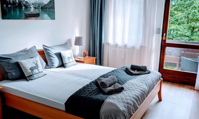 Gmain Apartment | Apartment with balcony for max. 4 pers., 60 sqm, 1 bedroom and 1 living room
