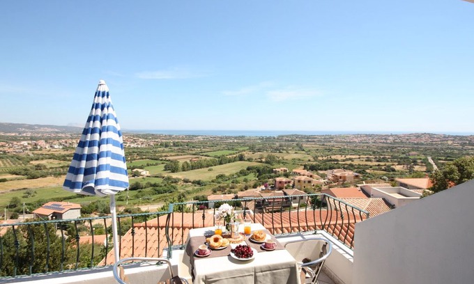 S'Iscala Apartment | Apartment with Fantastic View and Terrace; Pets Allowed