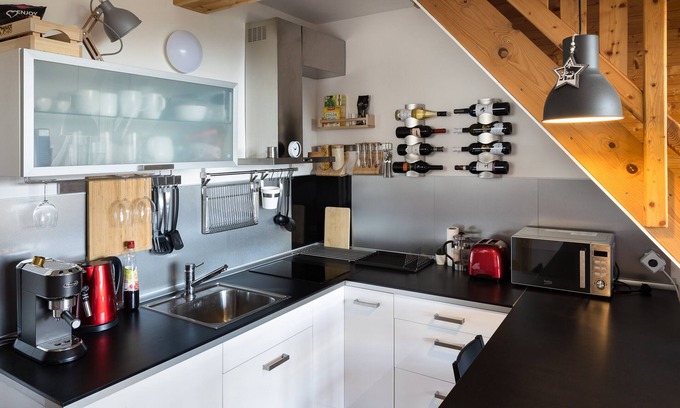 Cerny Dul Apartment | Apartment with Mountain View