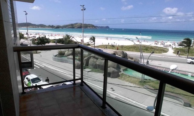 Centro Apartment | Apartment with panoramic view of Praia do Forte - the best location in Cabo Frio