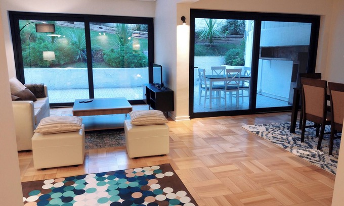 El Golf Apartment | Apartment with private garden in El Golf, most secure and luxury neigborhood.