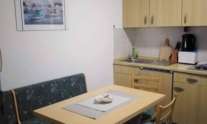 Pirovac Apartment | Apartments Marija - One Bedroom Apartment with Balcony and Sea View (Žuti A2)