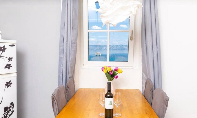 Zastrazisce Apartment | Apartments Vela Stiniva - Two Bedroom Apartment with Sea View and Terrace
