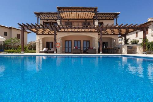 Aphrodite Hills Villa | Aphrodite Hills Mythos Collection Villa Iris Private Pool Sea View 5 Bedrooms Paphos