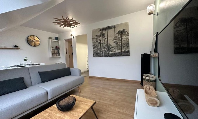 La Fleche Apartment | Appart T3 confort 4-6 pers - CLIM-Hypercentre
