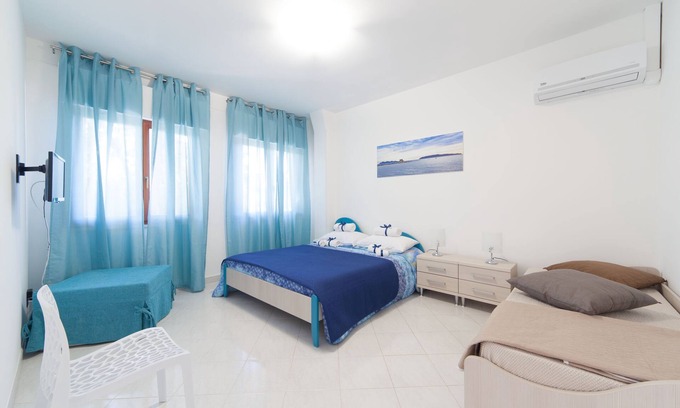 Trapani Apartment | Appartamentitrapaniduec Appartamento Blu X6
