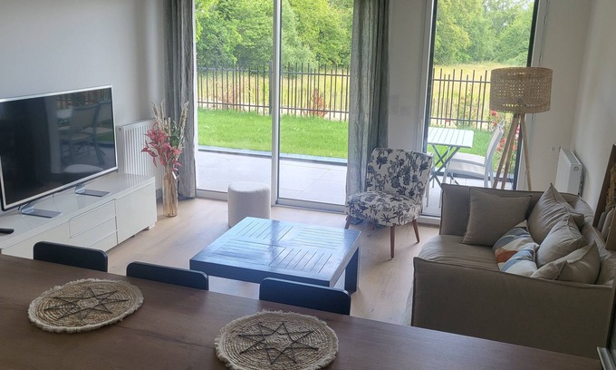 Vannes Apartment | Appartement, 2 ch Avec Jardin Calme