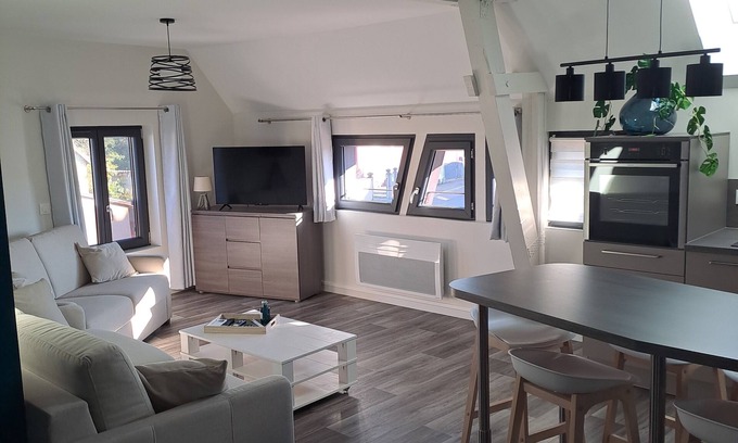 Andolsheim Apartment | Appartement 3 Pièces Tout Confort, Proche de Colmar