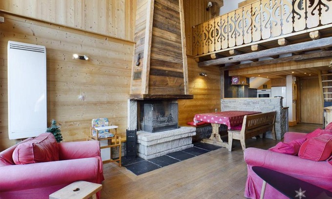 La Rosiere Apartment | Appartement 4 pièces, centre station, 8-10 personnes, cheminée, WIFI - FR-1-398-640