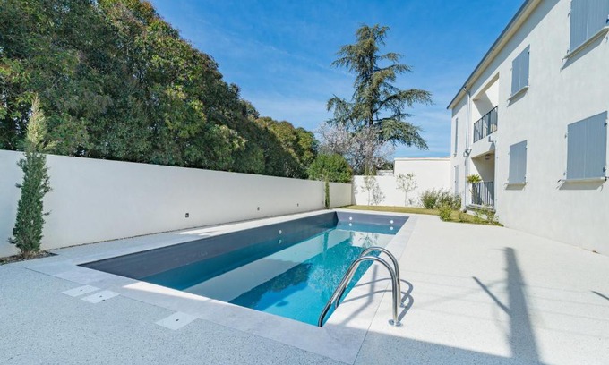 Malaucene Apartment | Appartement charmant, Malaucène, 52 m², piscine partagée