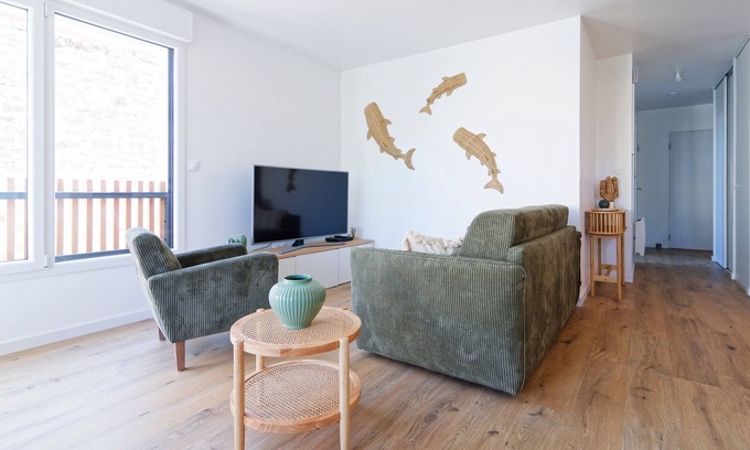Barneville-Carteret Apartment | Appartement Aloha - Proche du Port de Carteret