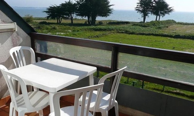 Saint-Pierre-Quiberon Apartment | Appartement avec mezzanine, animaux admis, à 100m de la plage - FR-1-478-57