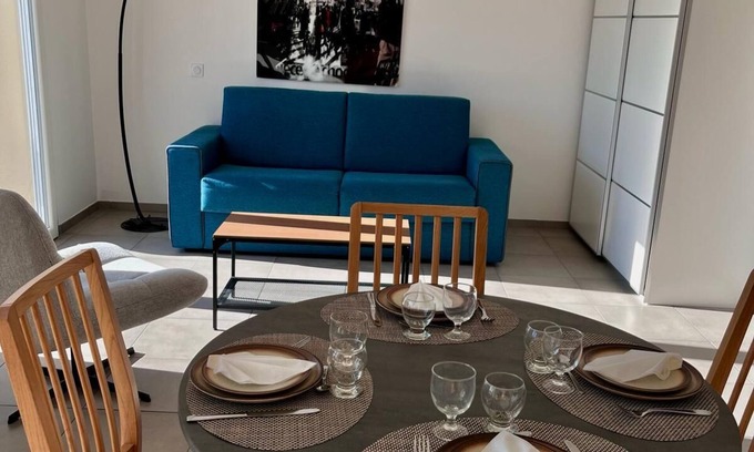 Cleon-d'Andran Apartment | Appartement Proche de Toutes Commodité Avec vue Imprenable!