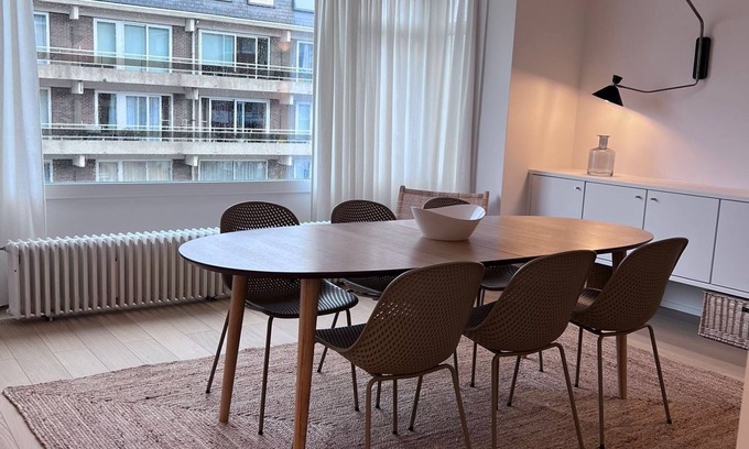 De Haan Apartment | Appartement Rénové et à 100 m de la Plage, Idéal Pour les Familles !