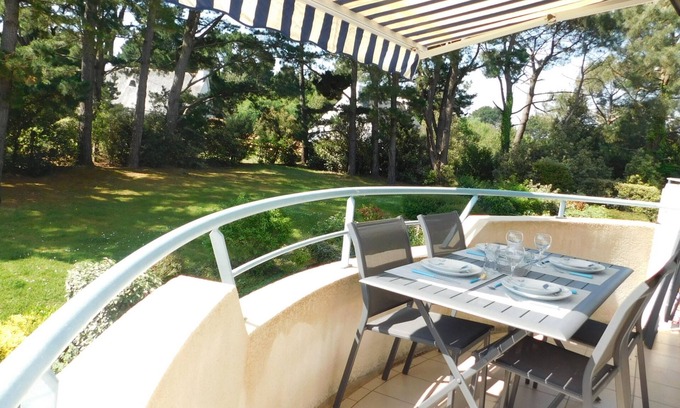 Saint-Philibert Apartment | APPARTEMENT Rando Plage (Trinité/Mer) plage men er Beleg Golfe du Morbihan.