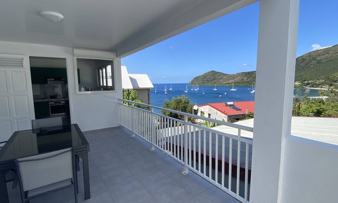 Les Anses-d'Arlets Apartment | Appartement vue mer Chez Ti Louis - Grande Anse