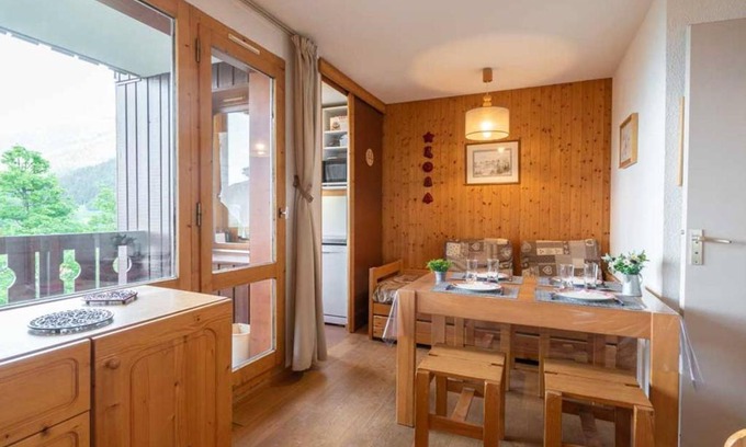 Les Avanchers-Valmorel Apartment | Appartement Valmorel, 2 pièces, 5 personnes - FR-1-291-796