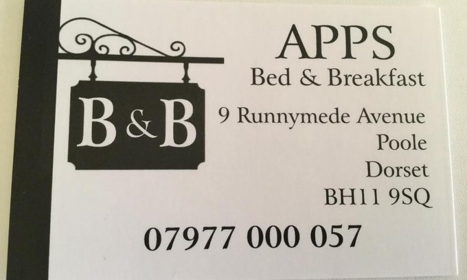 Bournemouth Bed & Breakfast | Apps B&B