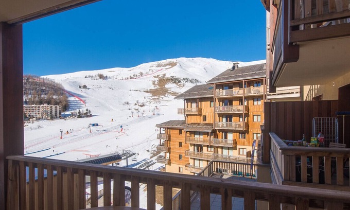 Orcieres-Merlette Apartment | Apt 4/6 ppl near the ski runs, family friendly