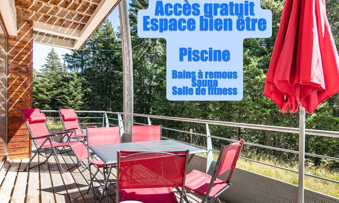 Chamrousse Apartment | Apt 6 ppl with spacious terrace