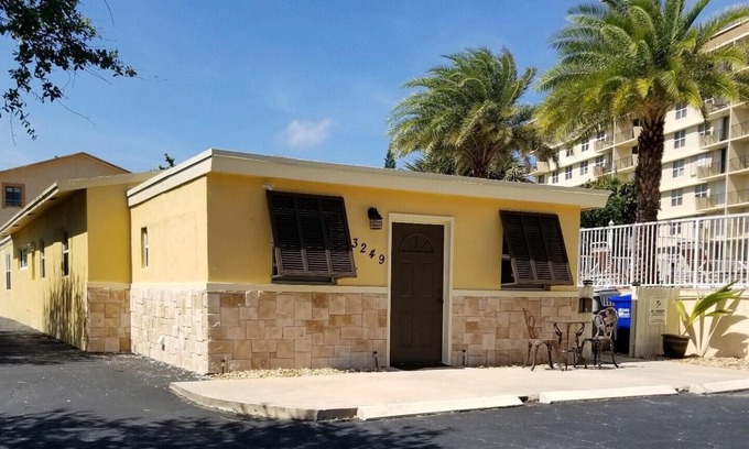 Pompano Beach Villa | Apt A, Beach block beauty with putting green. Everything for a great Vacation,