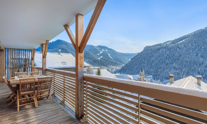 Chatel Apartment | Apt for 6 pers - modern, central, next to ski slopes