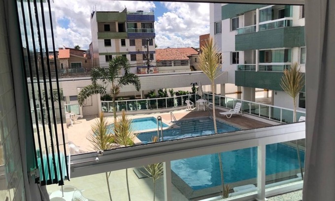 Atalaia Apartment | Apto com piscina a 1km do mar em Aracaju/SE