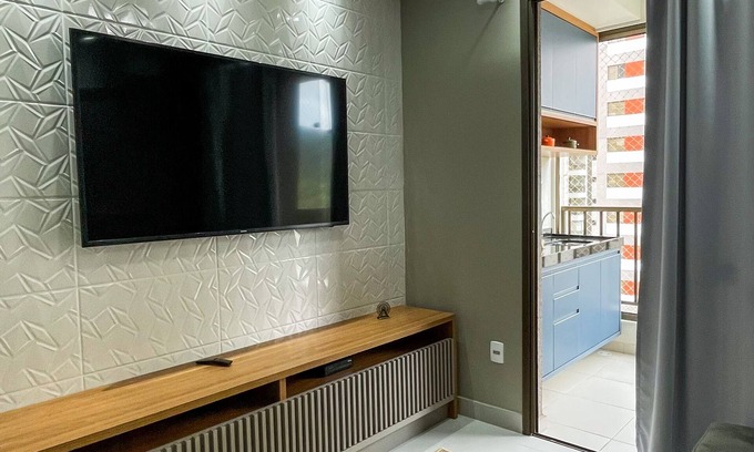 Martim de Sa Apartment | Apto Completo em um Condomínio Clube