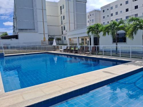Portal do Sol Apartment | Apto Novo Completo em Condominio com 2 Quartos, WiFi 650 mb