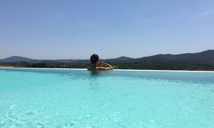 Manciano Villa | Argillosacountryhouse Modern stylished villa uphill with unforgettable views
