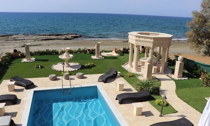Ayia Marina Chrysochous Villa | ARGY Beach Front Luxury Villa near Latchi