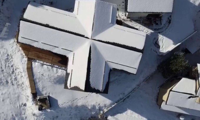 Les Angles Ski Chalet | Artik Chalet vue à 180 ° et Piscine