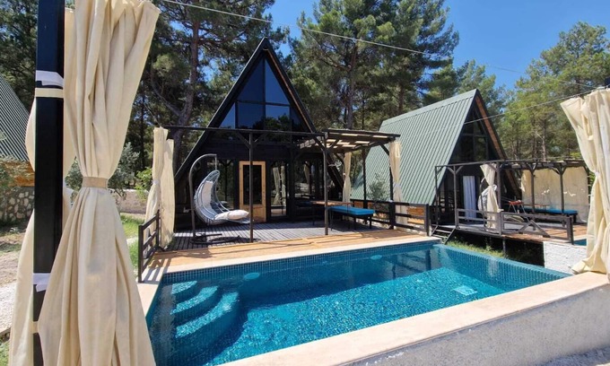 Faralya Villa | Arykanda - located in a cedar forest, our natural healer - de-stress and unwind