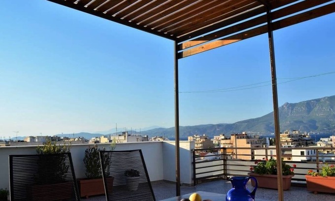 Korithion Apartment | Astonishing view central apartment