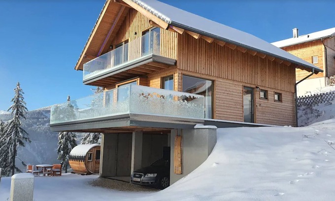 Bad Sankt Leonhard im Lavanttal Ski Chalet | Chalet Luna - Modern but cozy chalet close to the slopes