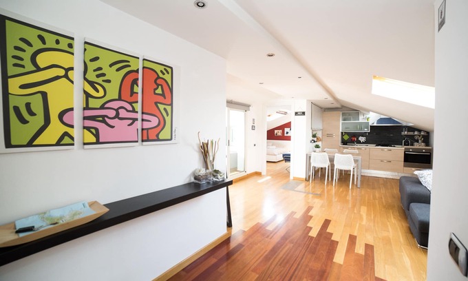 Aci Catena Apartment | Attic Seaview between Sea and Etna