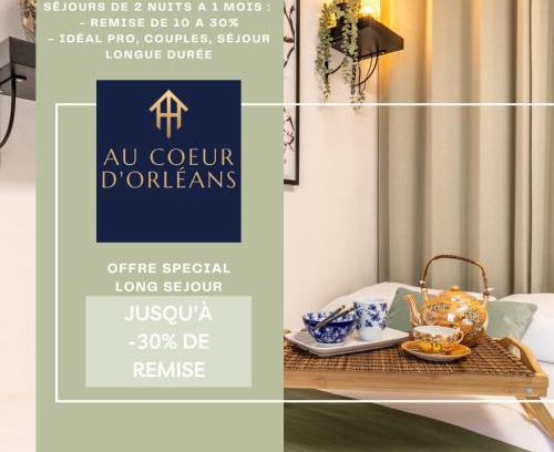 Sud Loire Apartment | Au Soleil Levant - Havre Zen à Orléans