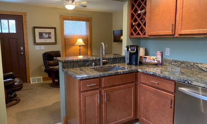 Lansing House | Avalon Guest House -1 BR, 1 Bath, Full Kitchen, 1st Floor LaundrynPark by Door.