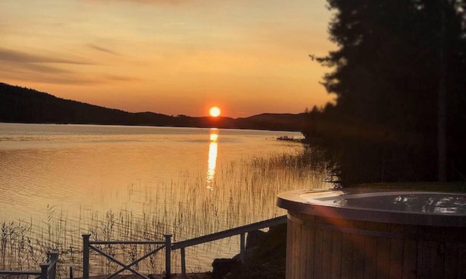 Ornskoldsvik Municipality House | Awesome home in Bredbyn with WiFi, Sauna and Jacuzzi