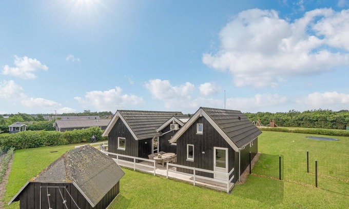 Skaven Strand House | Awesome home in Tarm with sauna