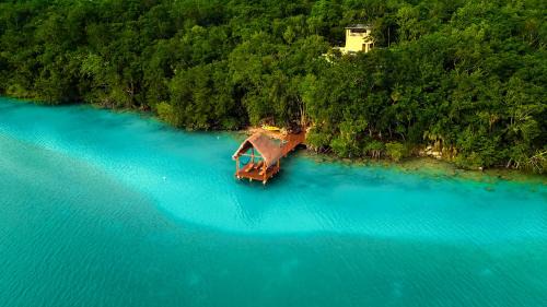 Buenavista Villa | Bacalar Casa Relaxo frente a la Laguna con Muelle Privado
