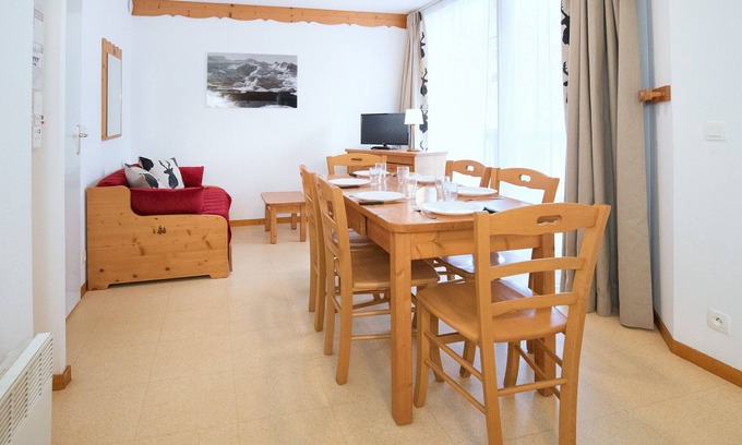 Termignon Apartment | Balcons B 015 - PARC NAT. VANOISE appart. 6 pers.