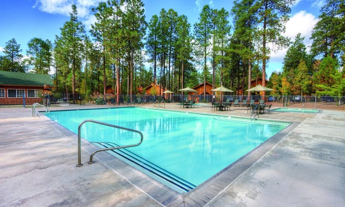 Pinetop Resort | Basalt terraces at an elevation of 7,000 feet!