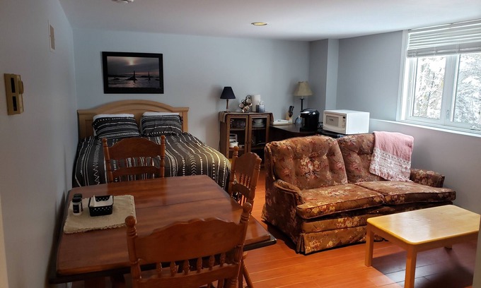 Grand Bay-Westfield House | Basement with private entrance